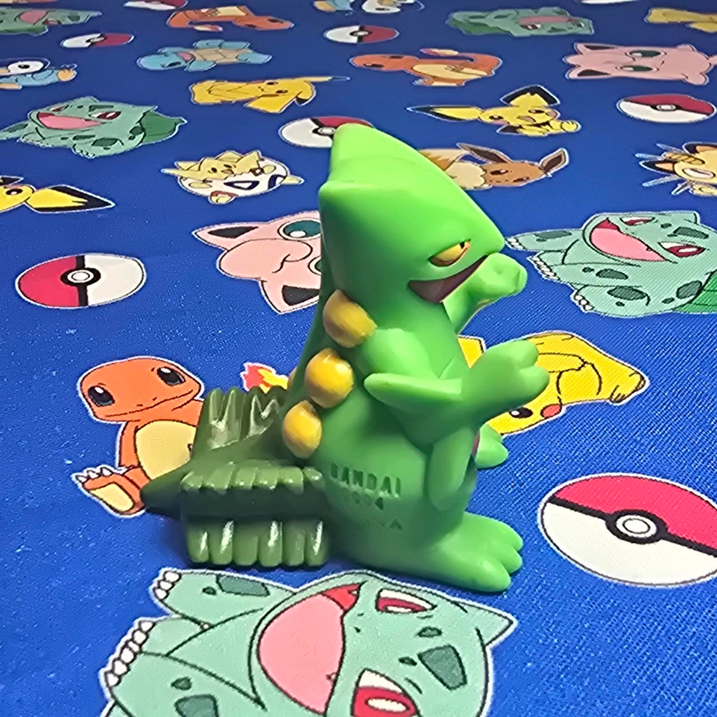 Pokemon Sceptile Figure Finger Puppet 2004 Nintendo Bandai PVC Vintage Japan USA