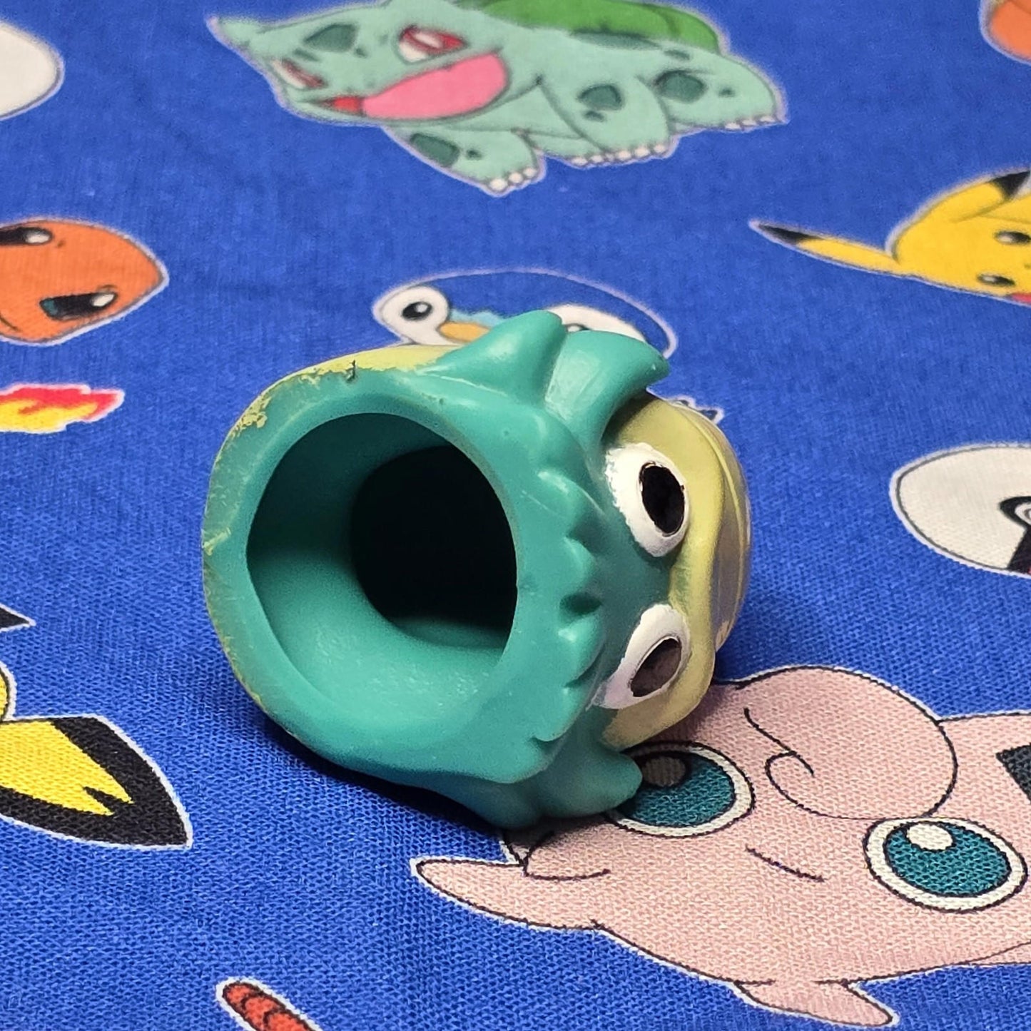 Pokemon Omanyte Figure Finger Puppet 1996 Nintendo Bandai Vintage PVC Japan USA