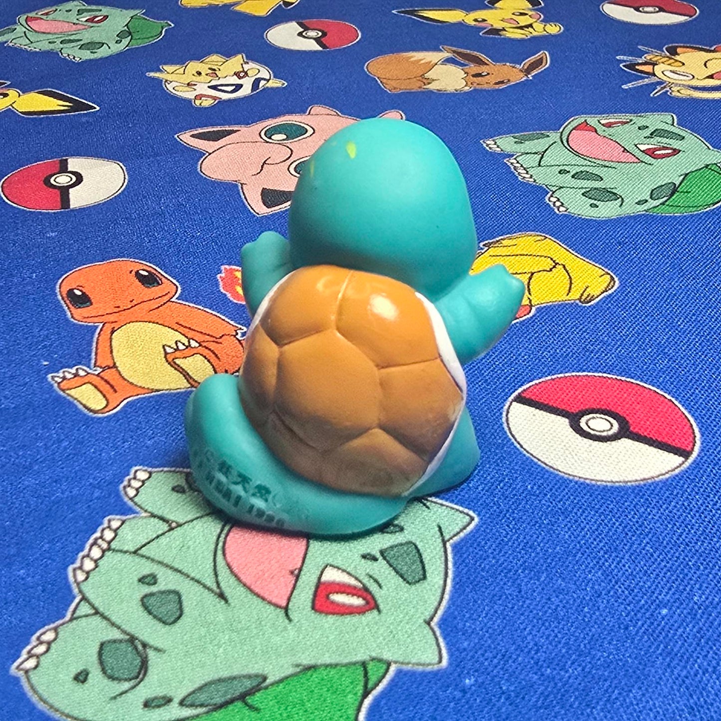 Pokemon Squirtle Figure Finger Puppet 1996 Nintendo Bandai PVC Vintage Japan US