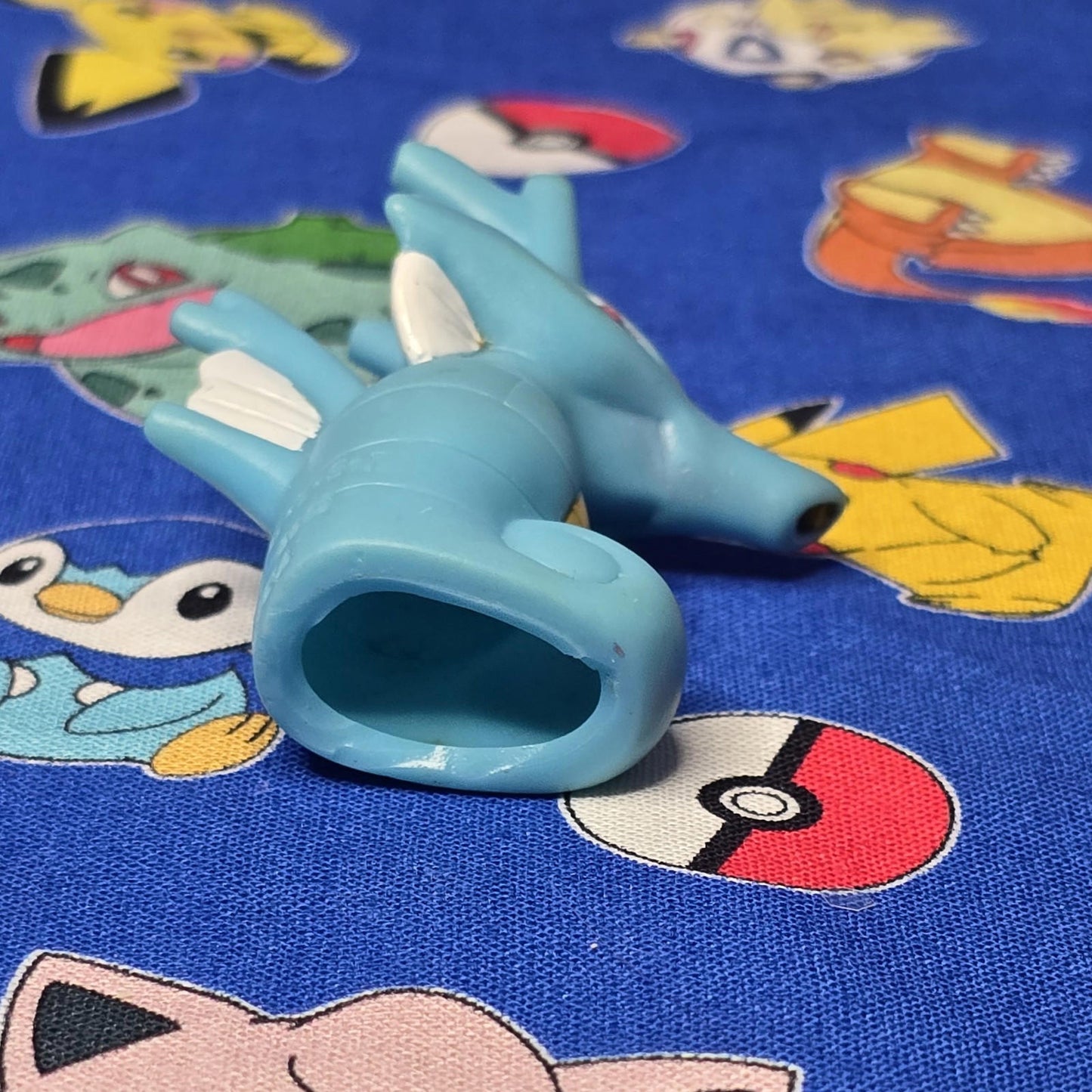 Pokemon Kingdra Figure Finger Puppet 2001 Nintendo Bandai PVC Japan USA Seller