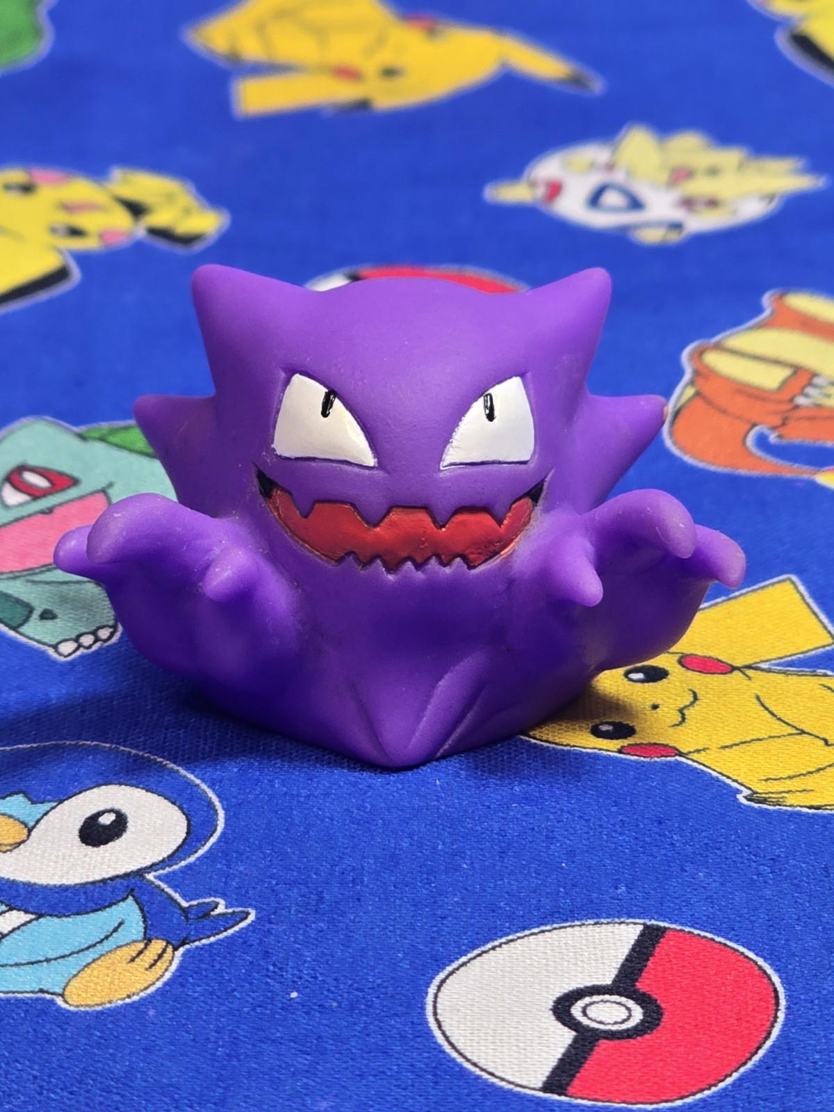Pokemon Haunter Figure Finger Puppet 1998 Nintendo Bandai PVC Vintage Japan USA