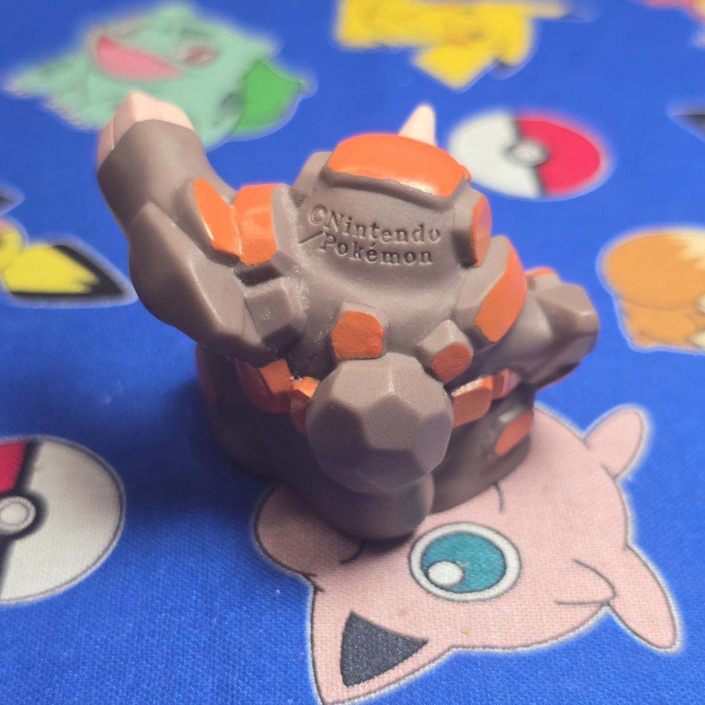 Pokemon Rhyperior Figure Finger Puppet 2008 Nintendo Bandai Japan PVC USA Seller