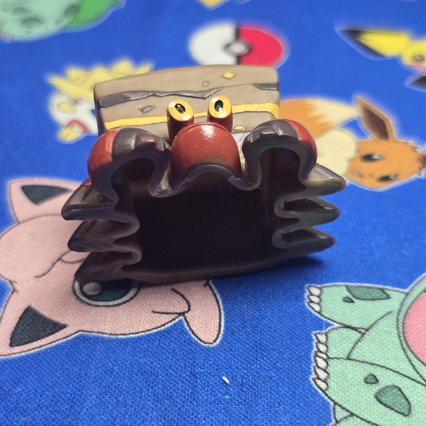 Pokemon Crustle Figure Finger Puppet 2011 Nintendo Bandai PVC Japan USA Seller