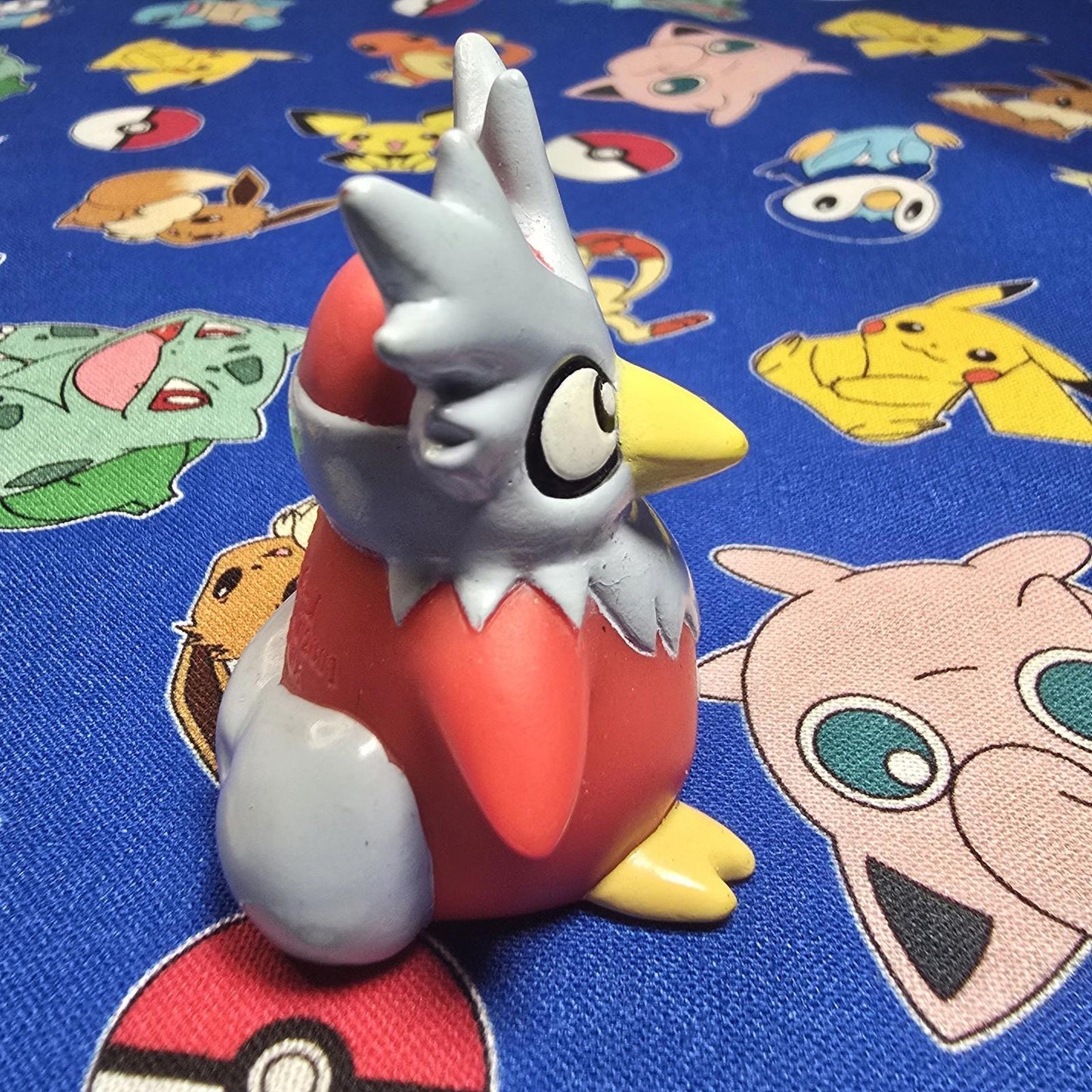 Pokemon Delibird Figure Finger Puppet 2001 Nintendo Bandai PVC Vintage Japan USA