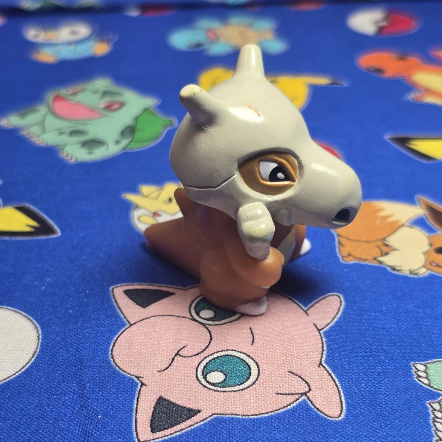 Pokemon Cubone Light Figure Finger Puppet 1996 Nintendo Bandai Vintage US Seller
