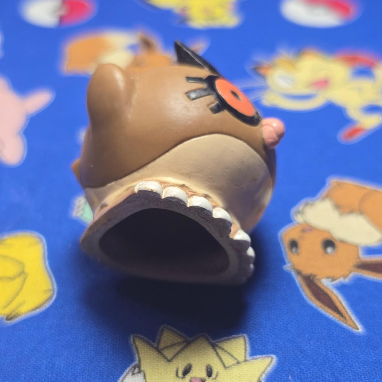 Pokemon Hoothoot Figure Finger Puppet 1999 Nintendo Bandai PVC Vintage Japan US