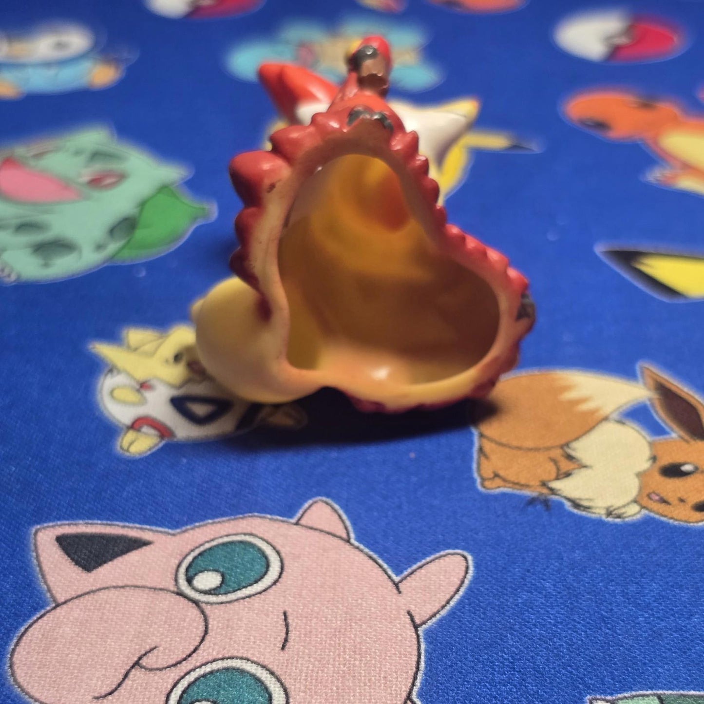 Pokemon Delphox Figure Finger Puppet 2014 Nintendo Bandai PVC Japan USA Toy Fox