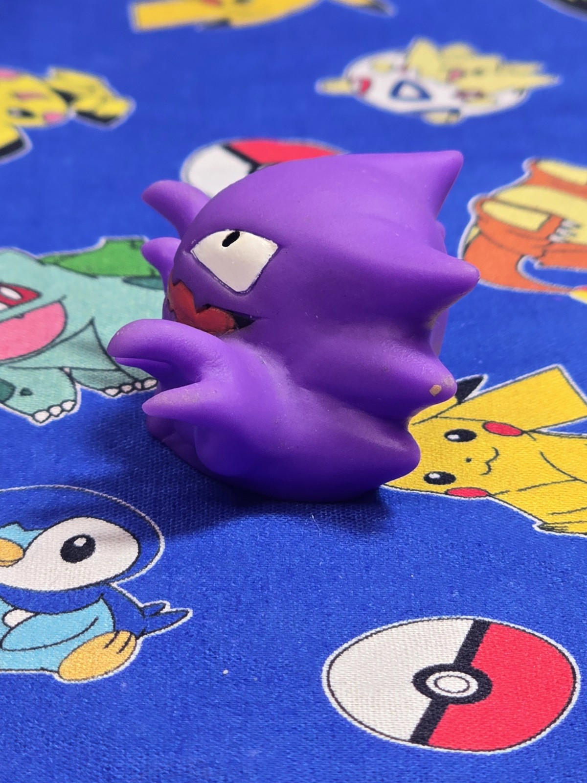 Pokemon Haunter Figure Finger Puppet 1998 Nintendo Bandai PVC Vintage Japan USA