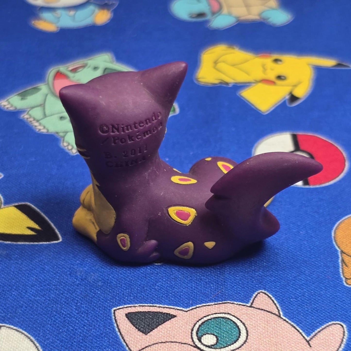 Pokemon Liepard Figure Finger Puppet 2011 Nintendo Bandai PVC Japan USA Seller