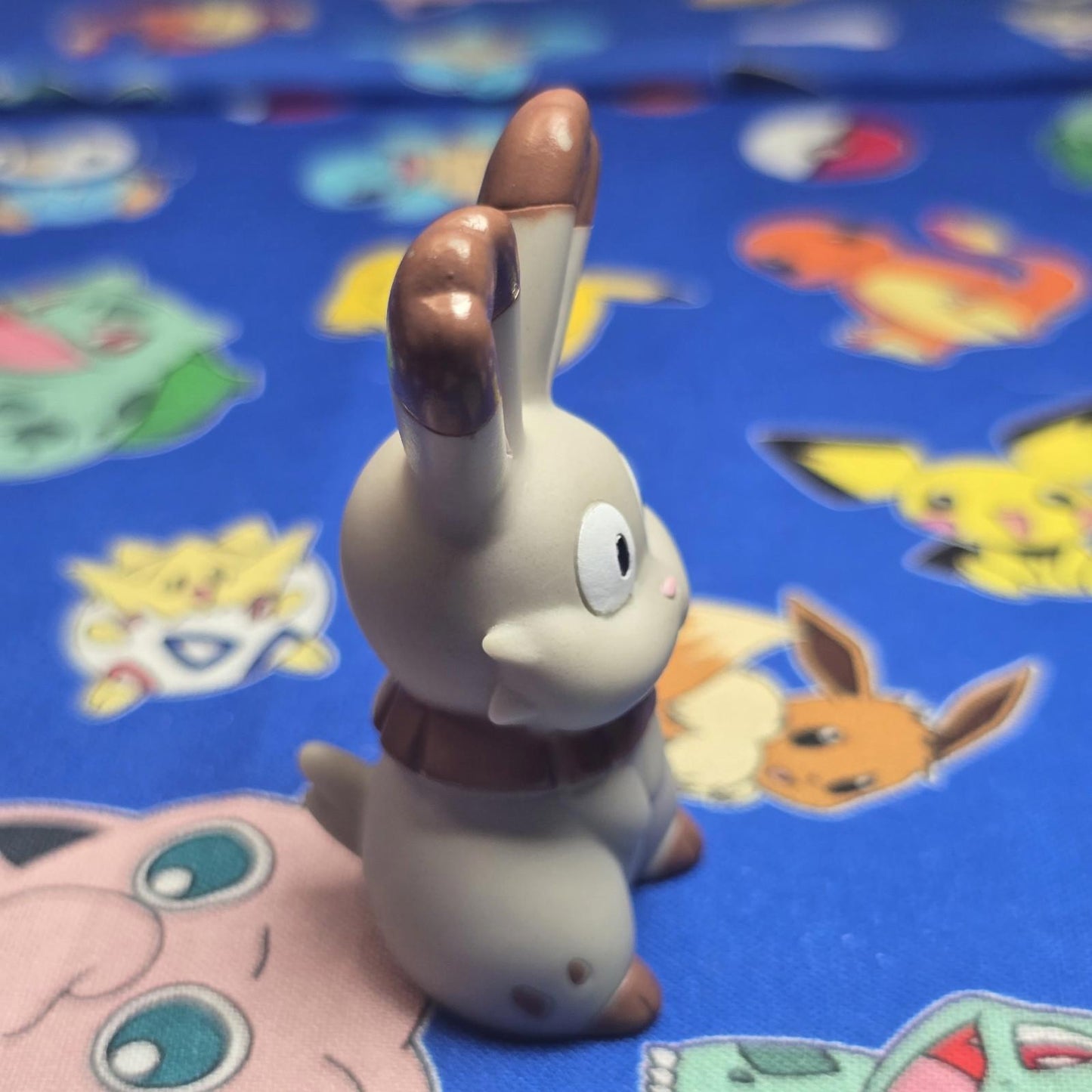 Pokemon Bunnelby Figure Finger Puppet 2013 Nintendo Bandai PVC Japan USA Seller