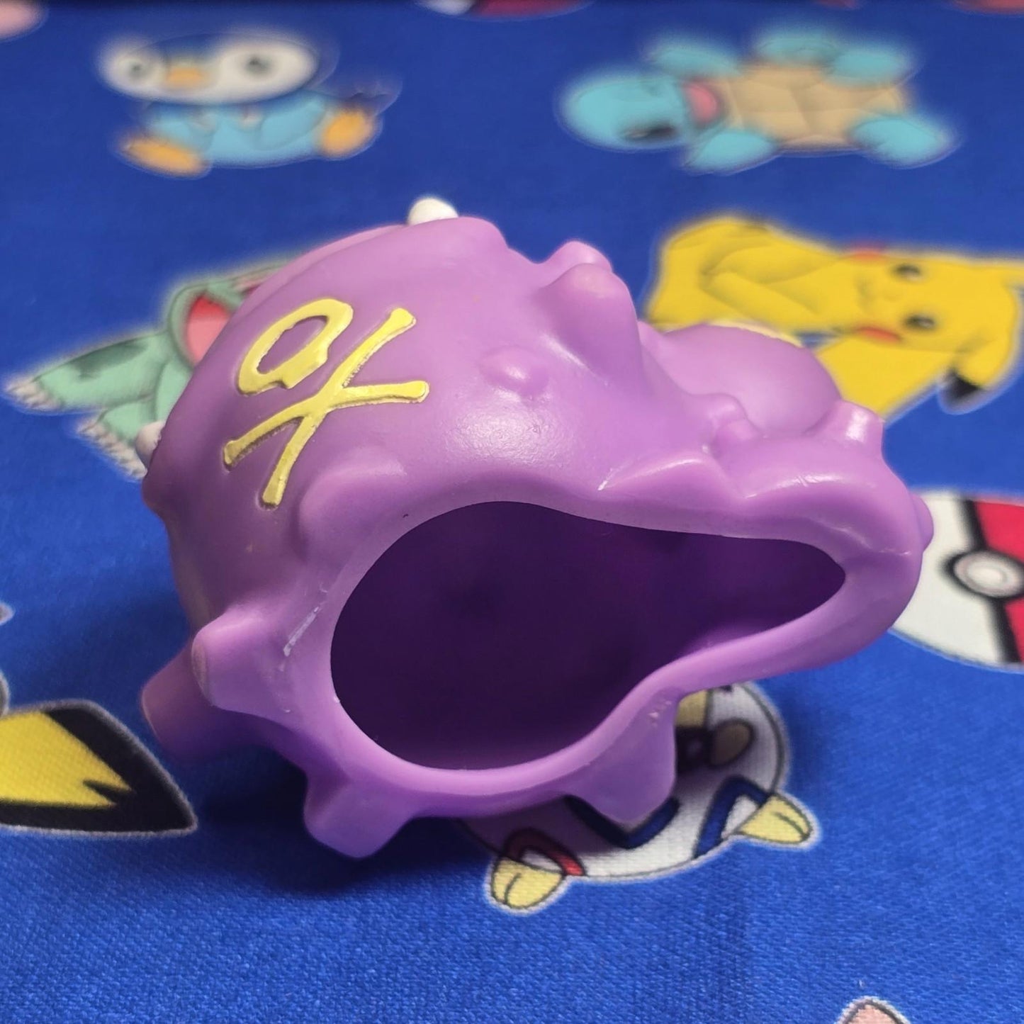 Pokemon Wheezing Dark Figure Finger Puppet 1997 Nintendo Bandai PVC Vintage US