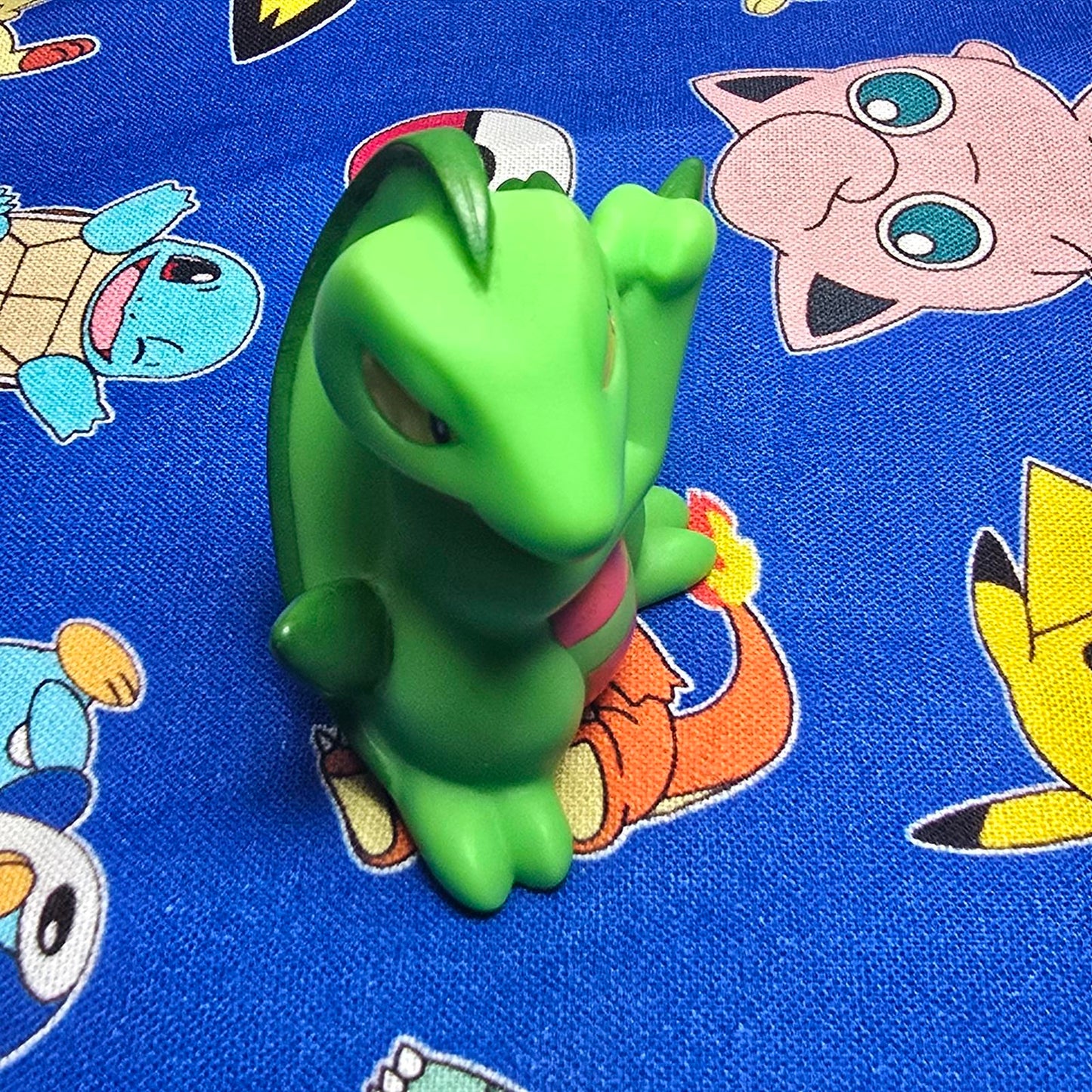 Pokemon Grovyle Figure Finger Puppet 2005 Nintendo Bandai PVC Vintage Japan USA