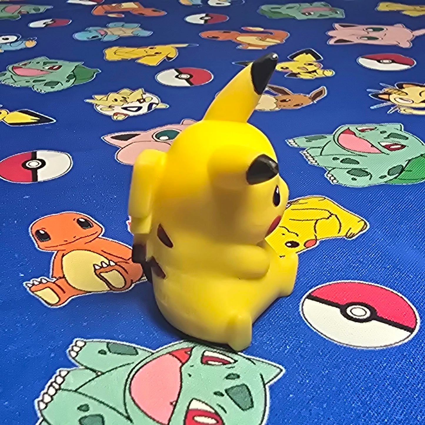 Pokemon Pikachu Figure Finger Puppet 2008 Nintendo Bandai PVC Japan USA Seller