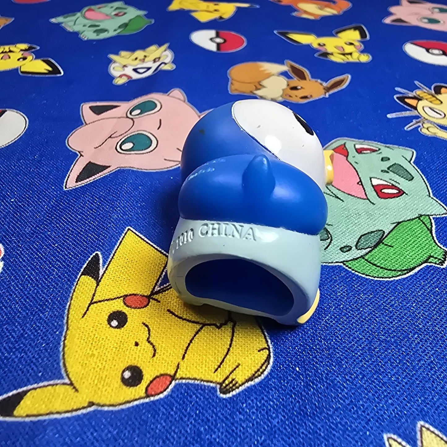 Pokemon Piplup Figure Finger Puppet 2010 Nintendo Bandai PVC Japan USA Seller