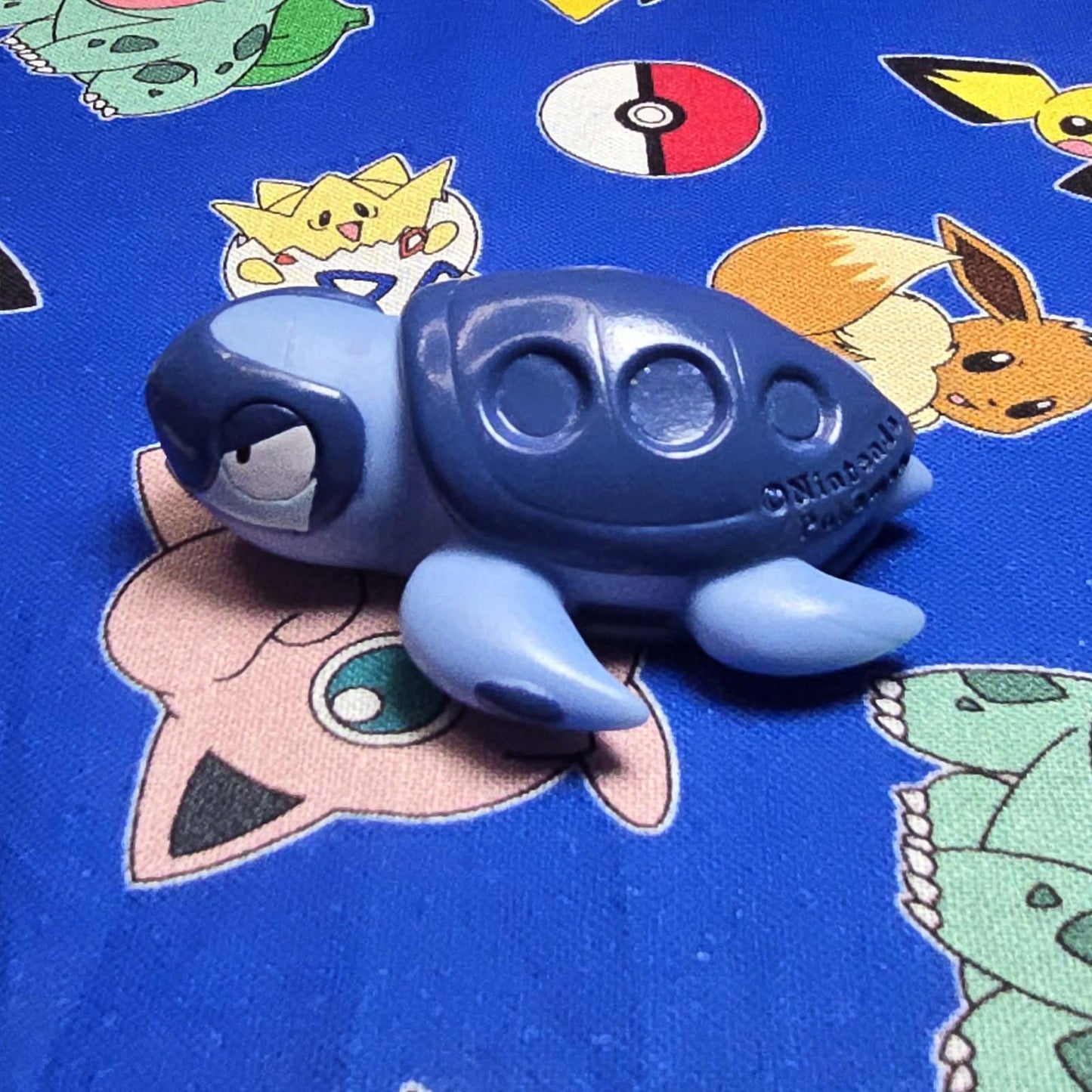 Pokemon Tirtouga Figure Finger Puppet 2012 Nintendo Bandai PVC Japan USA Seller