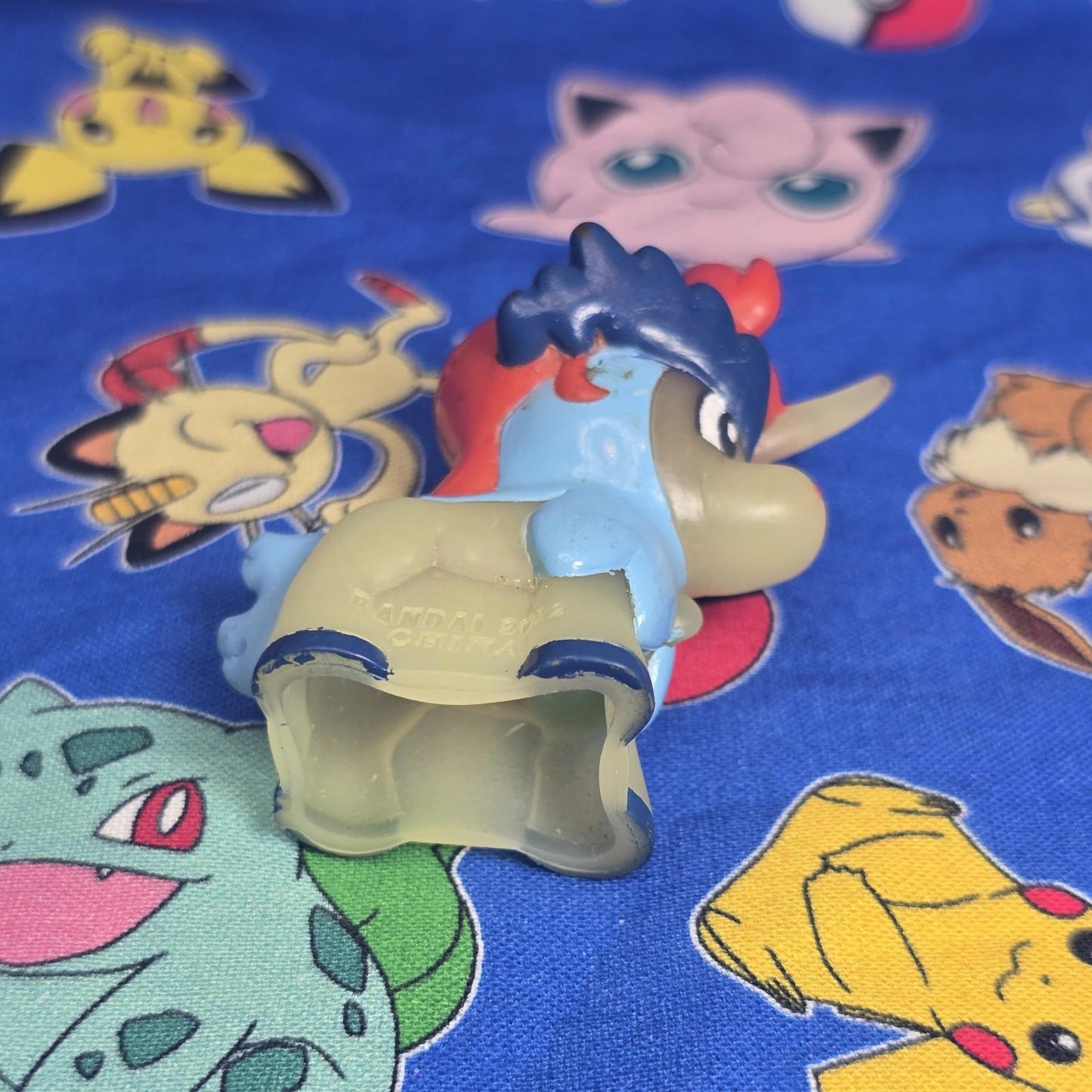 Pokemon Keldeo Clear Figure Finger Puppet 2012 Nintendo Bandai Japan USA Seller