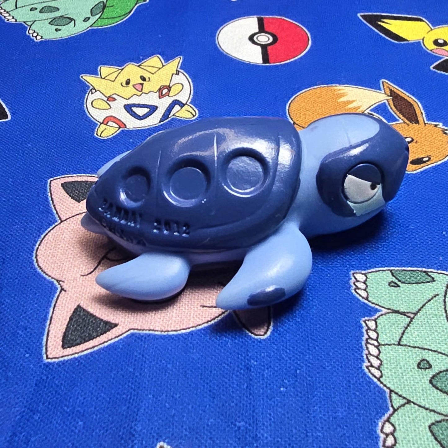 Pokemon Tirtouga Figure Finger Puppet 2012 Nintendo Bandai PVC Japan USA Seller