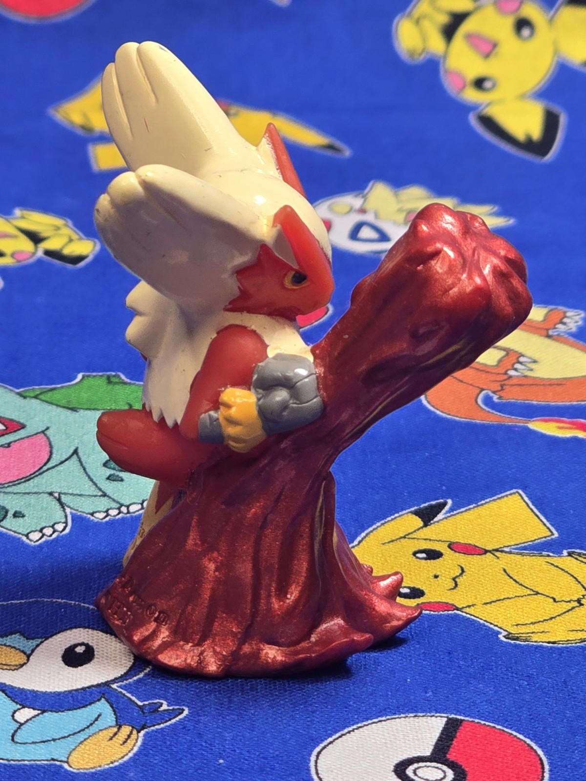 Pokemon Blaziken Figure Finger Puppet 2006 Nintendo Bandai PVC Japan USA Seller