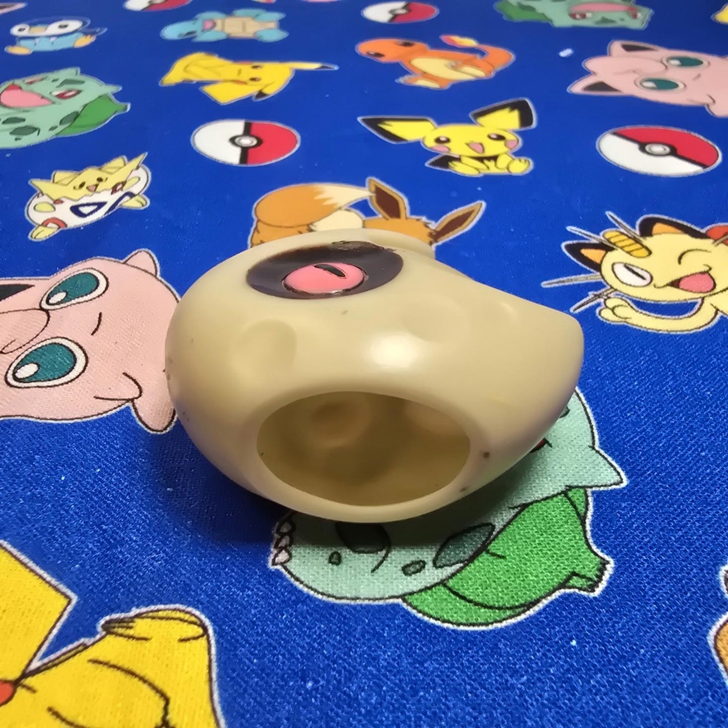 Pokemon Lunatone Figure Finger Puppet 2004 Nintendo Bandai PVC Japan USA Seller