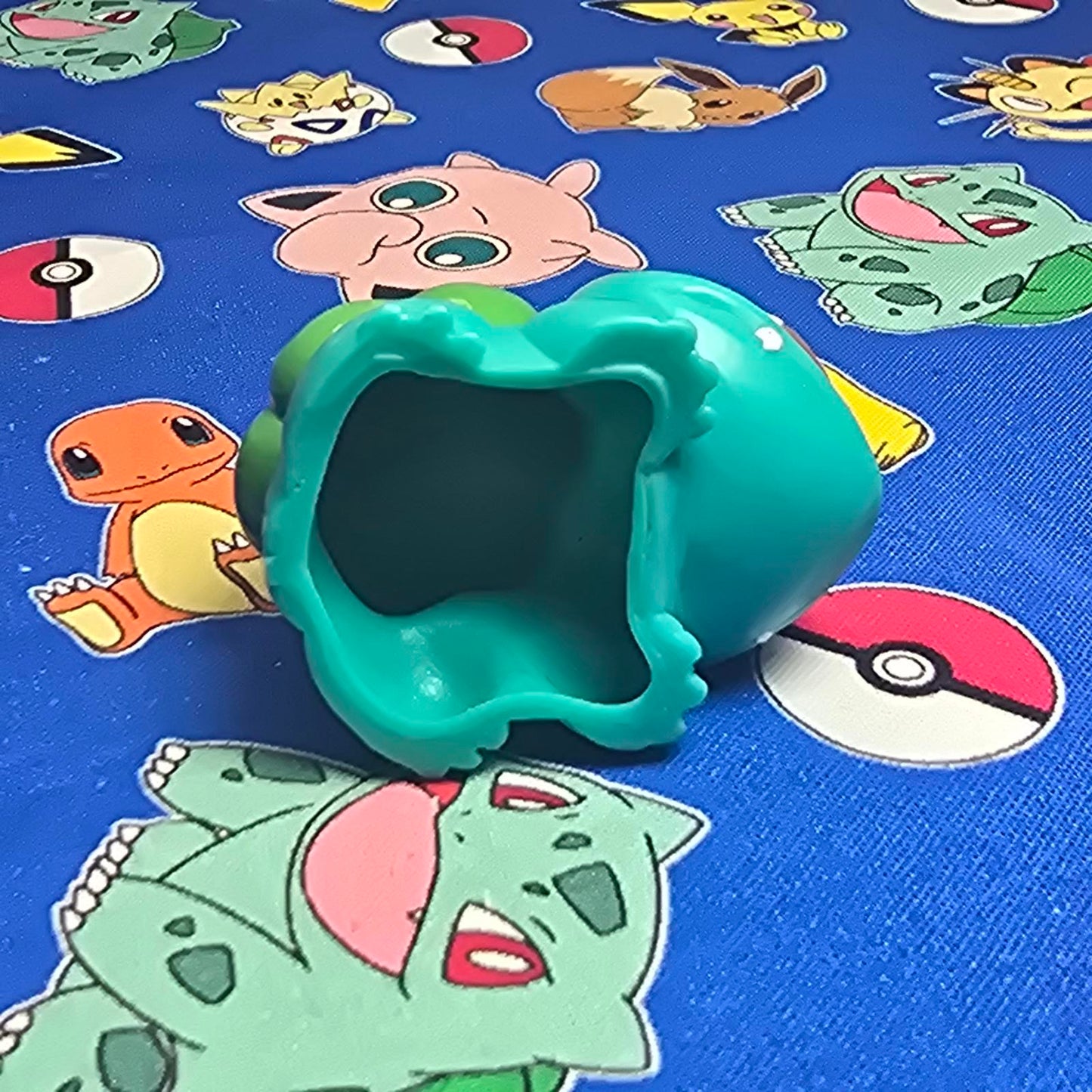 Pokemon Bulbasaur Figure Finger Puppet 1996 Nintendo Bandai PVC Vintage Japan US
