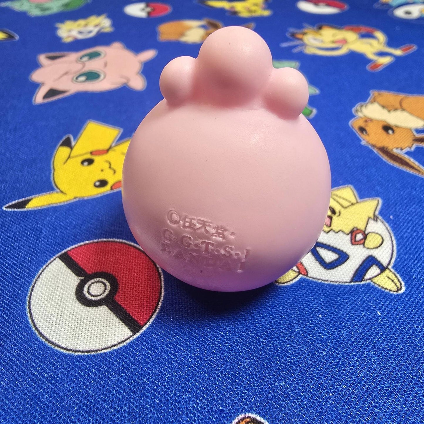 Pokemon Igglybuff Figure Finger Puppet 2000 Nintendo Bandai PVC Vintage Japan US
