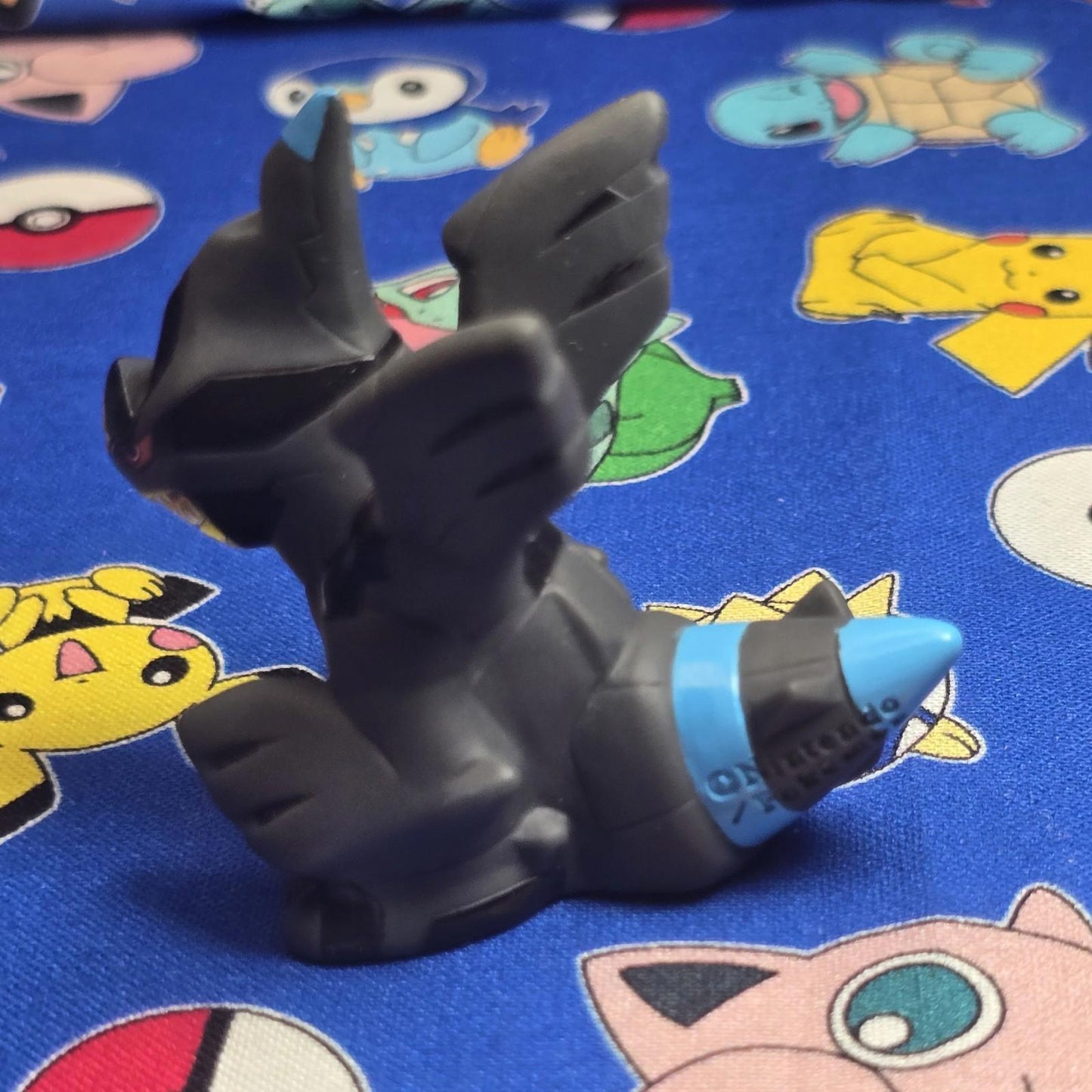Pokemon Zekrom Figure Finger Puppet 2010 Nintendo Bandai PVC Japan USA Seller