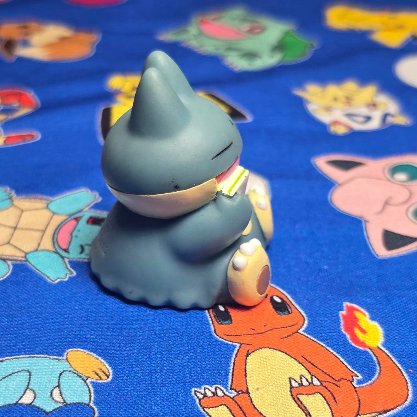 Pokemon Munchlax Figure Finger Puppet 2005 Nintendo Bandai PVC Vintage Japan USA