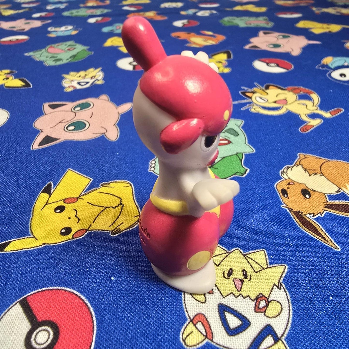 Pokemon Medicham Figure Finger Puppet 2003 Nintendo Bandai PVC Vintage Japan USA
