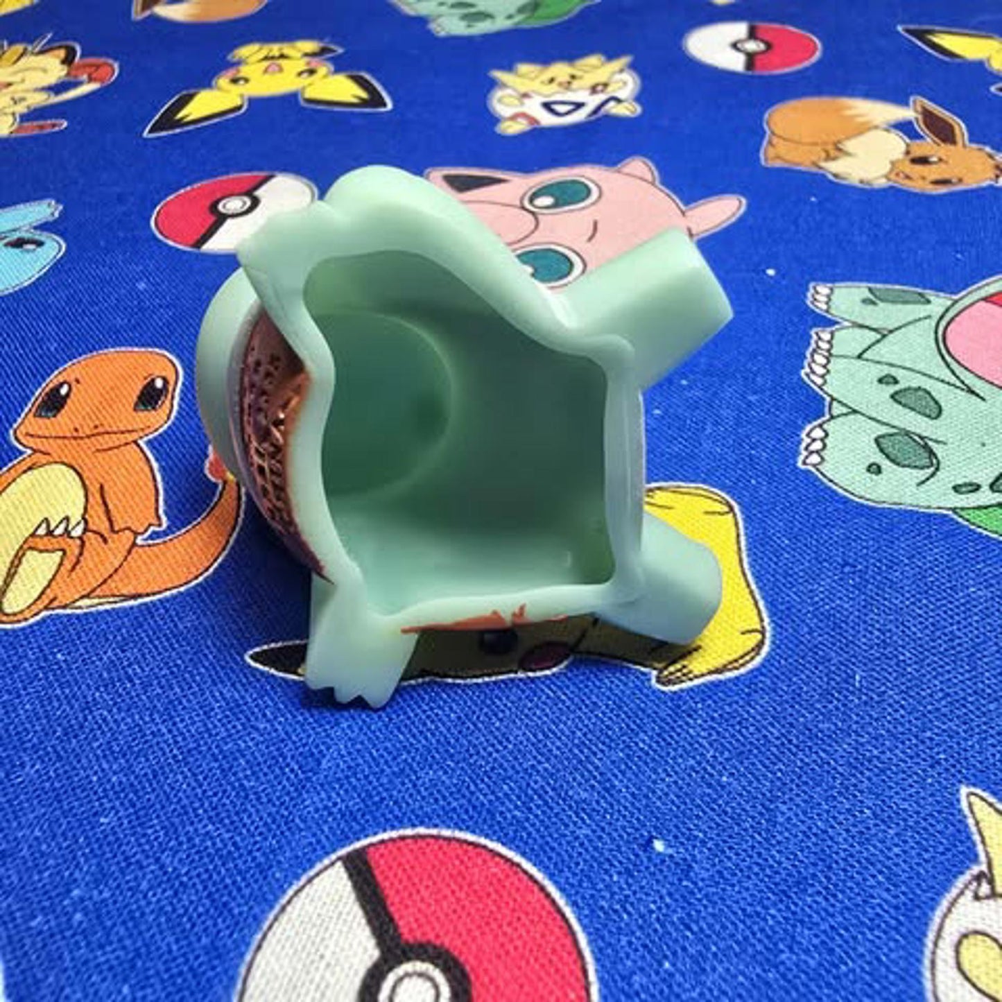 Pokemon Squirtle Figure Finger Puppet 2005 Nintendo Bandai Vintage Japan USA