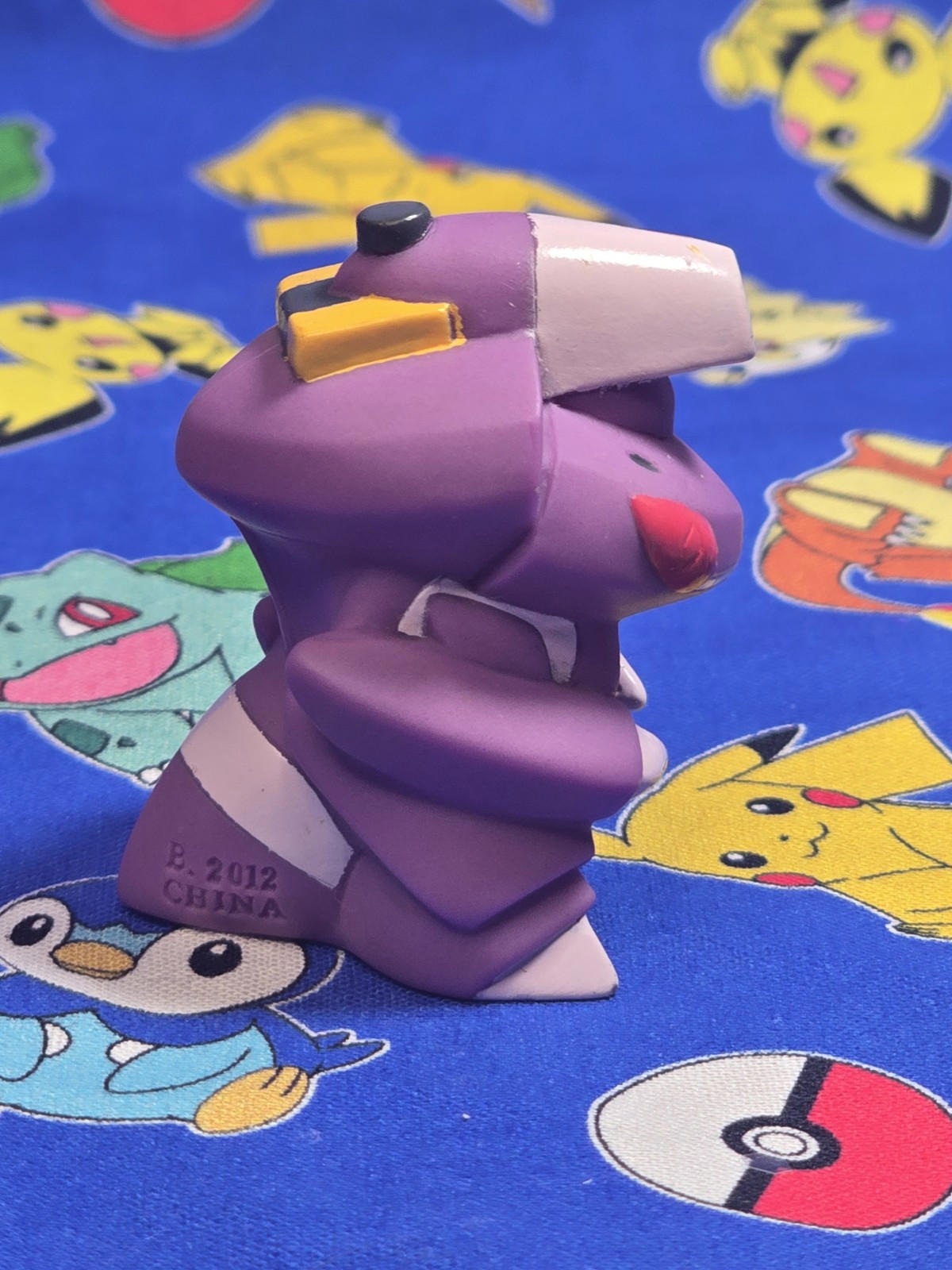 Pokemon Genesect Figure Finger Puppet 2012 Nintendo Bandai PVC Japan USA Seller