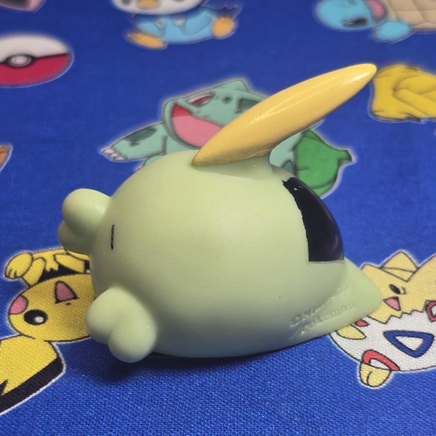 Pokemon Gulpin Figure Finger Puppet 2003 Nintendo Bandai Vintage PVC Japan USA