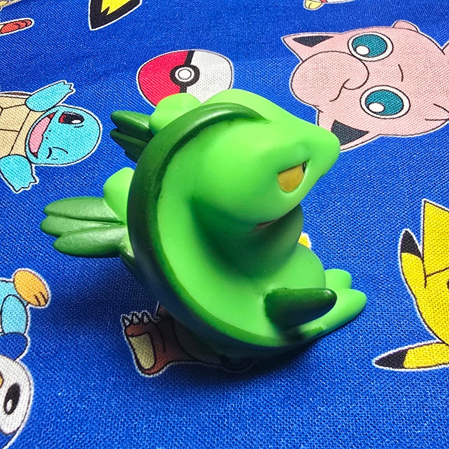 Pokemon Grovyle Figure Finger Puppet 2005 Nintendo Bandai PVC Vintage Japan USA