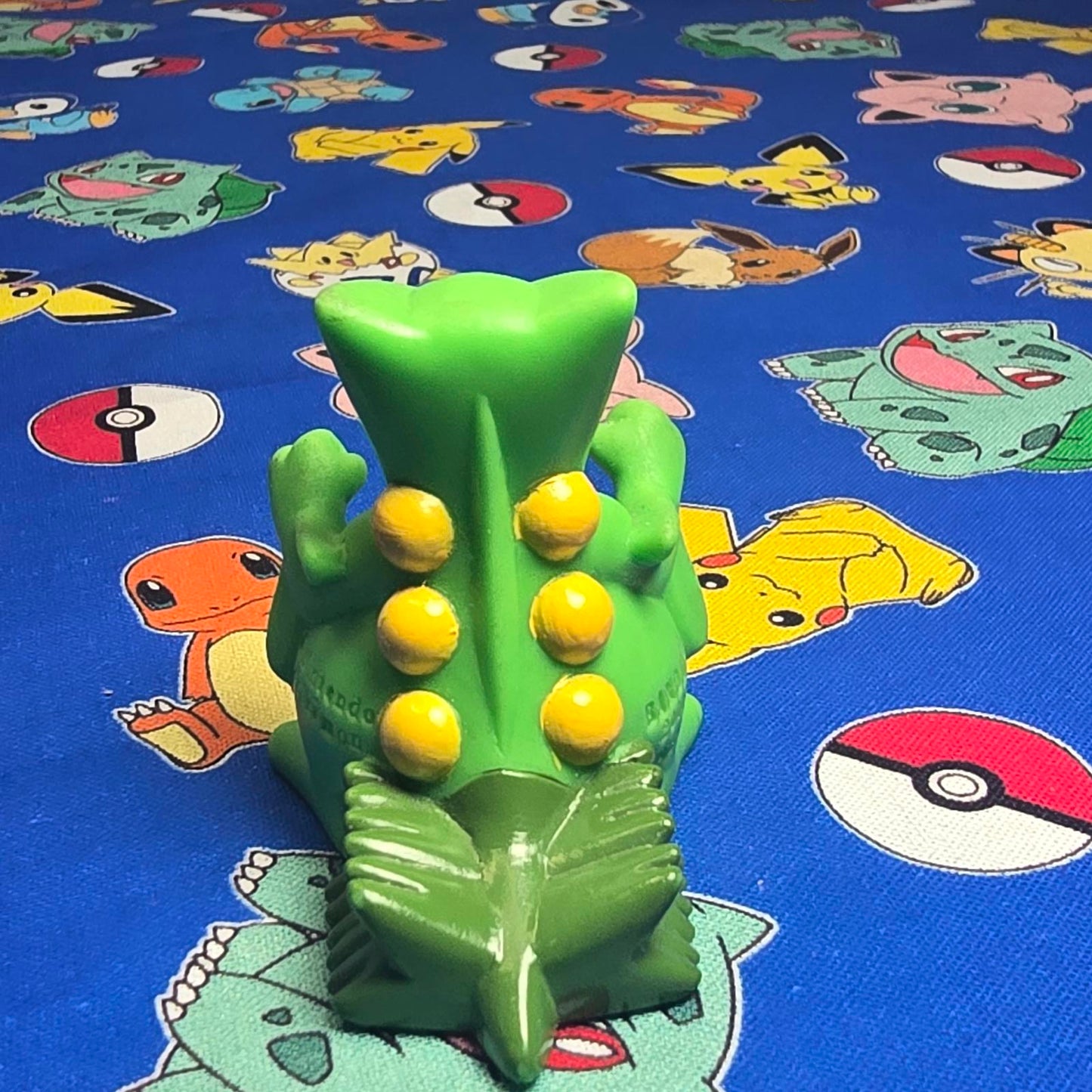 Pokemon Sceptile Figure Finger Puppet 2004 Nintendo Bandai PVC Vintage Japan USA
