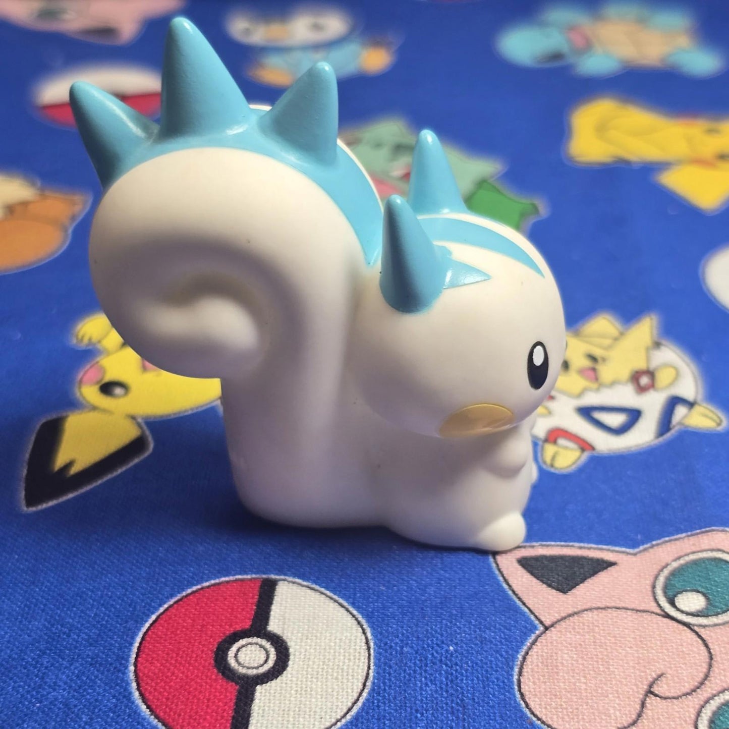 Pokemon Pachirisu Figure Finger Puppet 2006 Nintendo Bandai PVC Vintage Japan US
