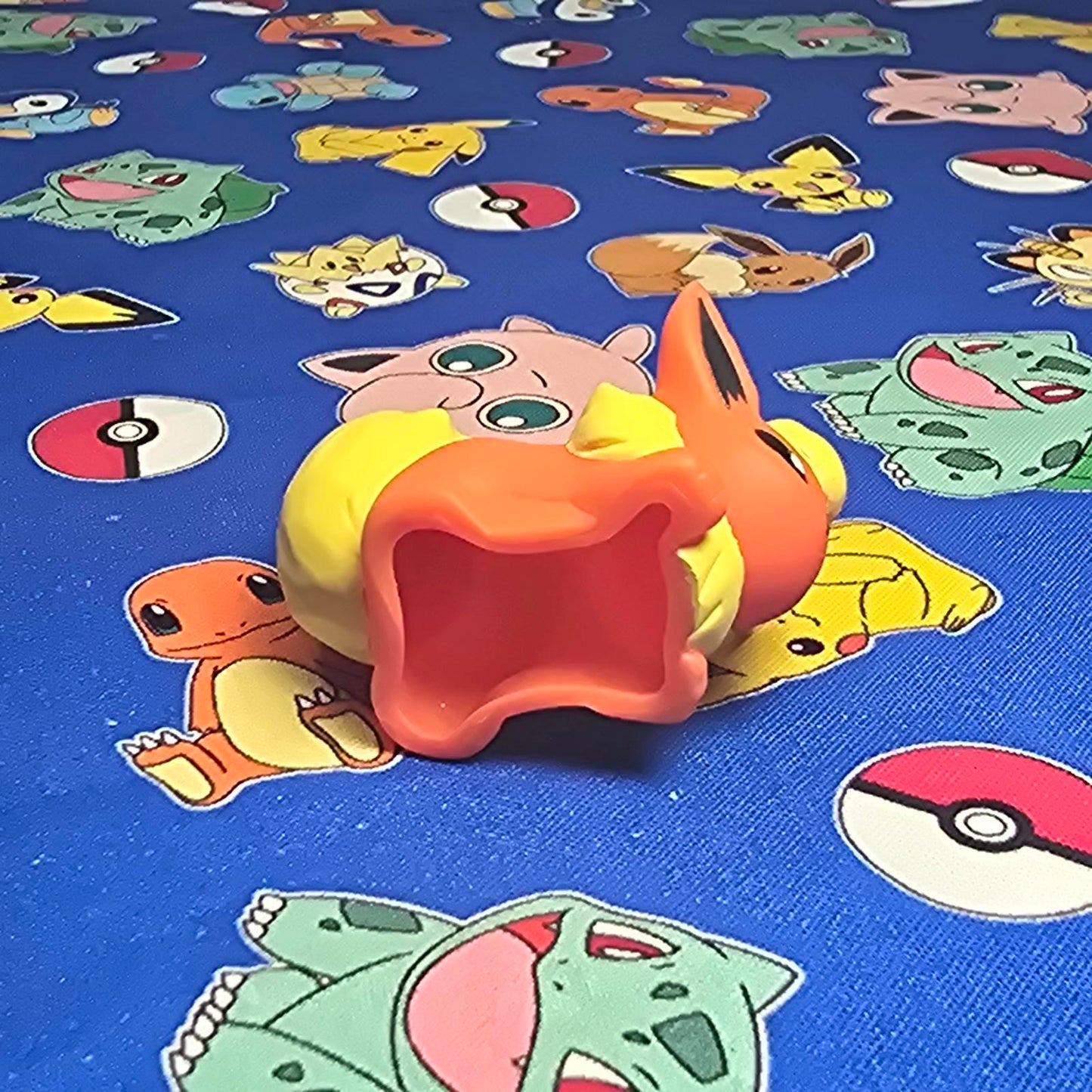 Pokemon Flareon Figure Finger Puppet 2008 Nintendo Bandai PVC Japan USA Seller