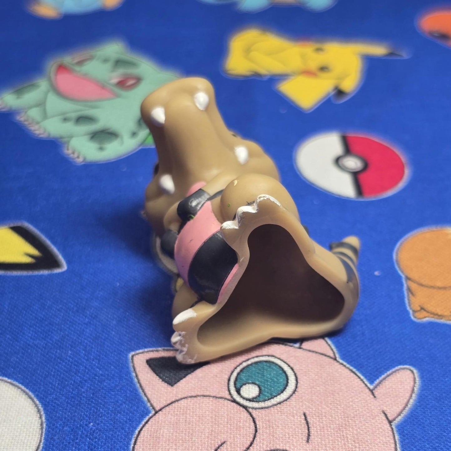 Pokemon Krokorock Figure Finger Puppet 2011 Nintendo Bandai PVC Japan US Seller