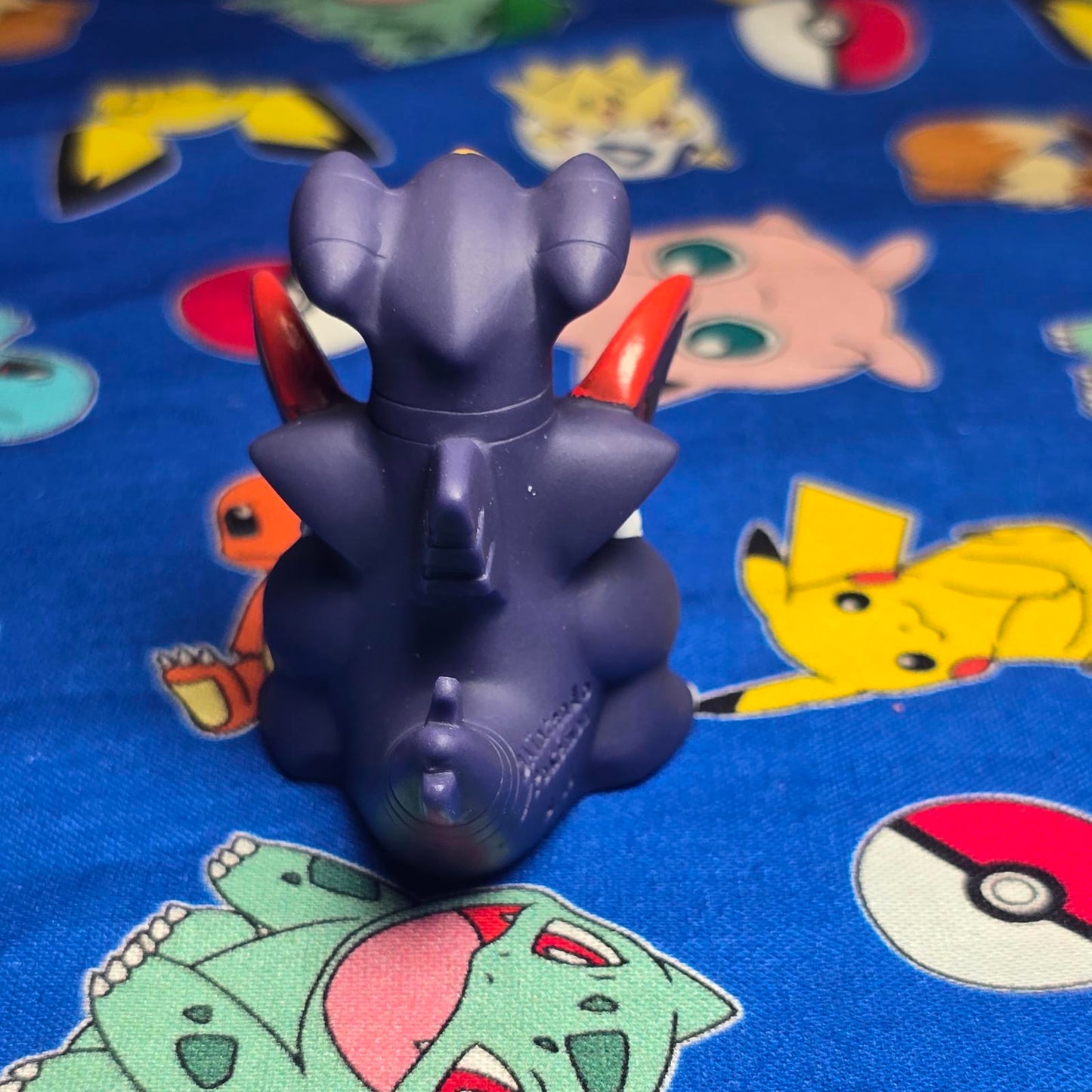 Pokemon Mega Garchomp Figure Finger Puppet 2013 Nintendo Bandai PVC Japan USA