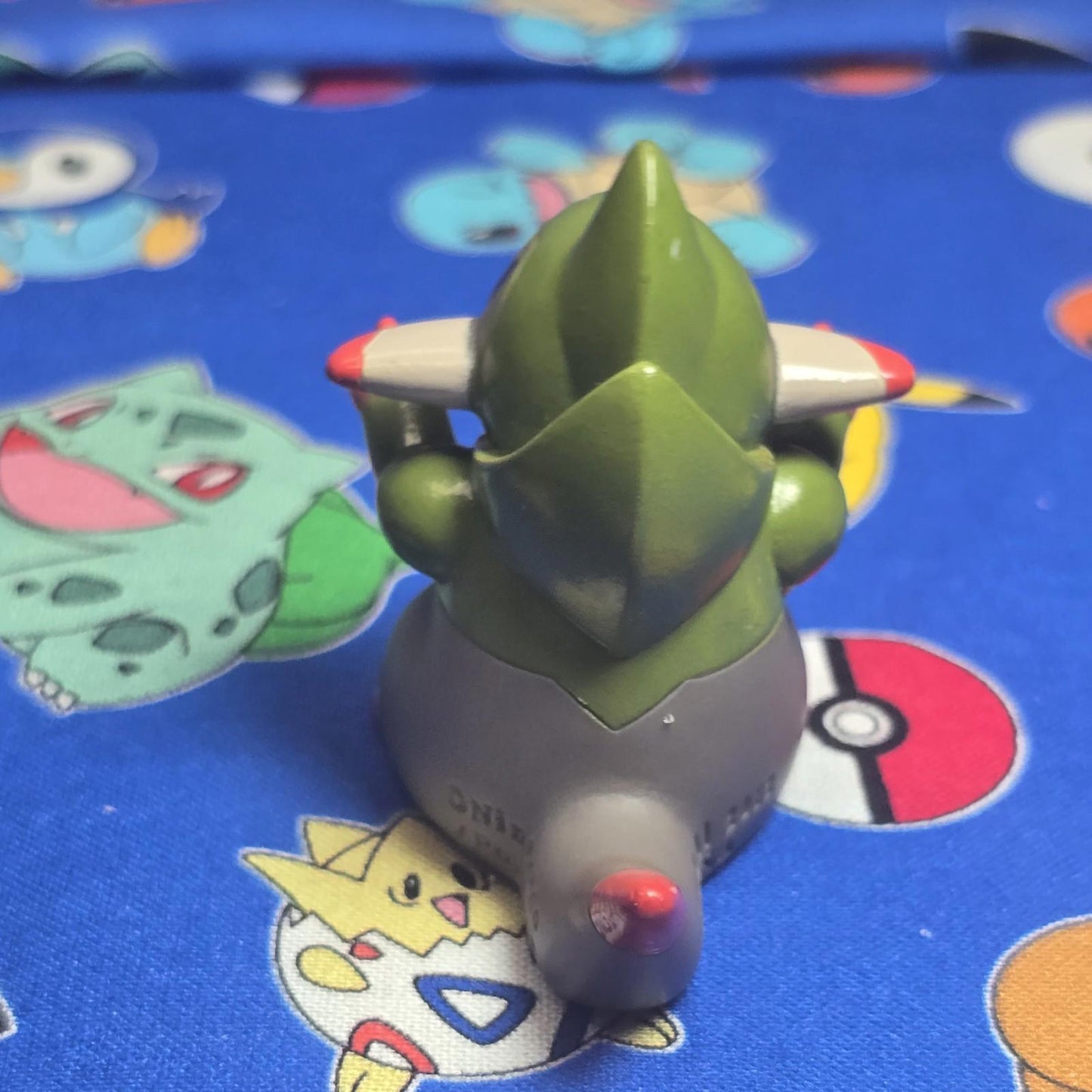 Pokemon Fraxure Figure Finger Puppet 2012 Nintendo Bandai PVC Vintage Japan US