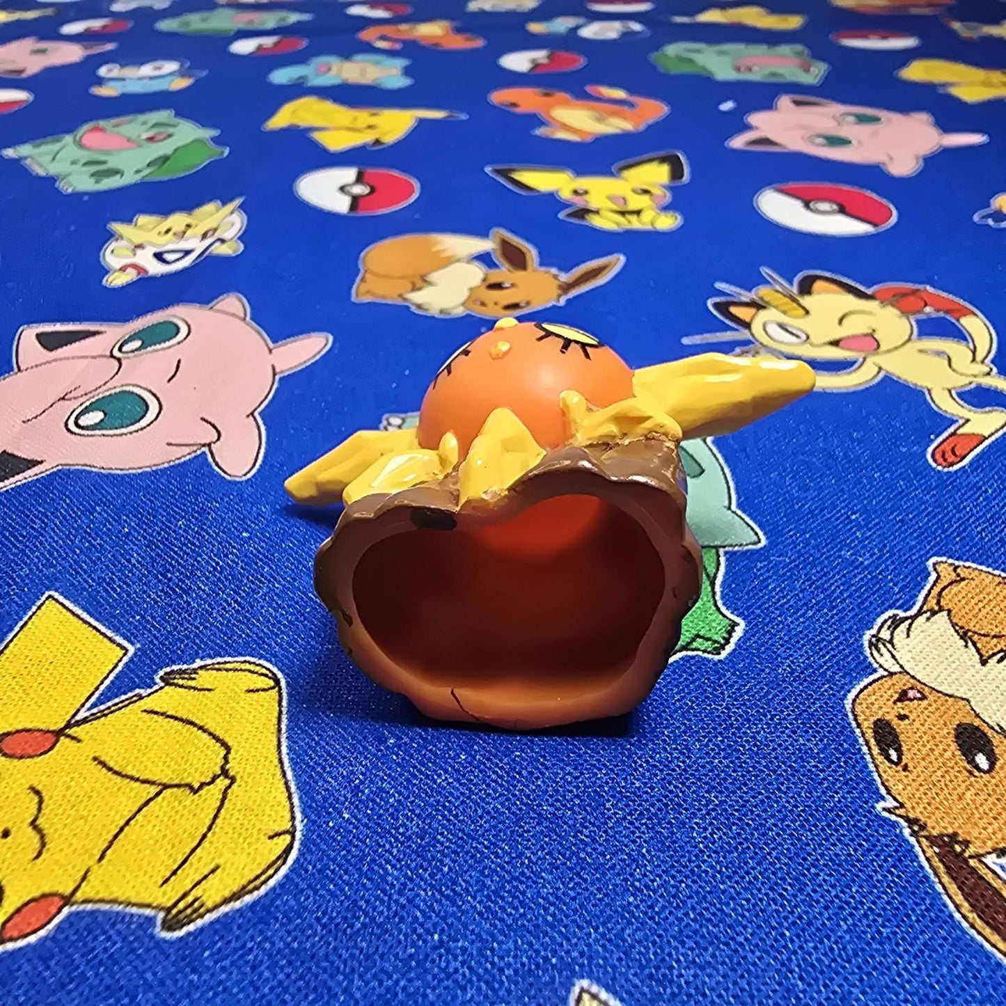 Pokemon Solrock Figure Finger Puppet 2005 Nintendo Bandai PVC Vintage Japan USA