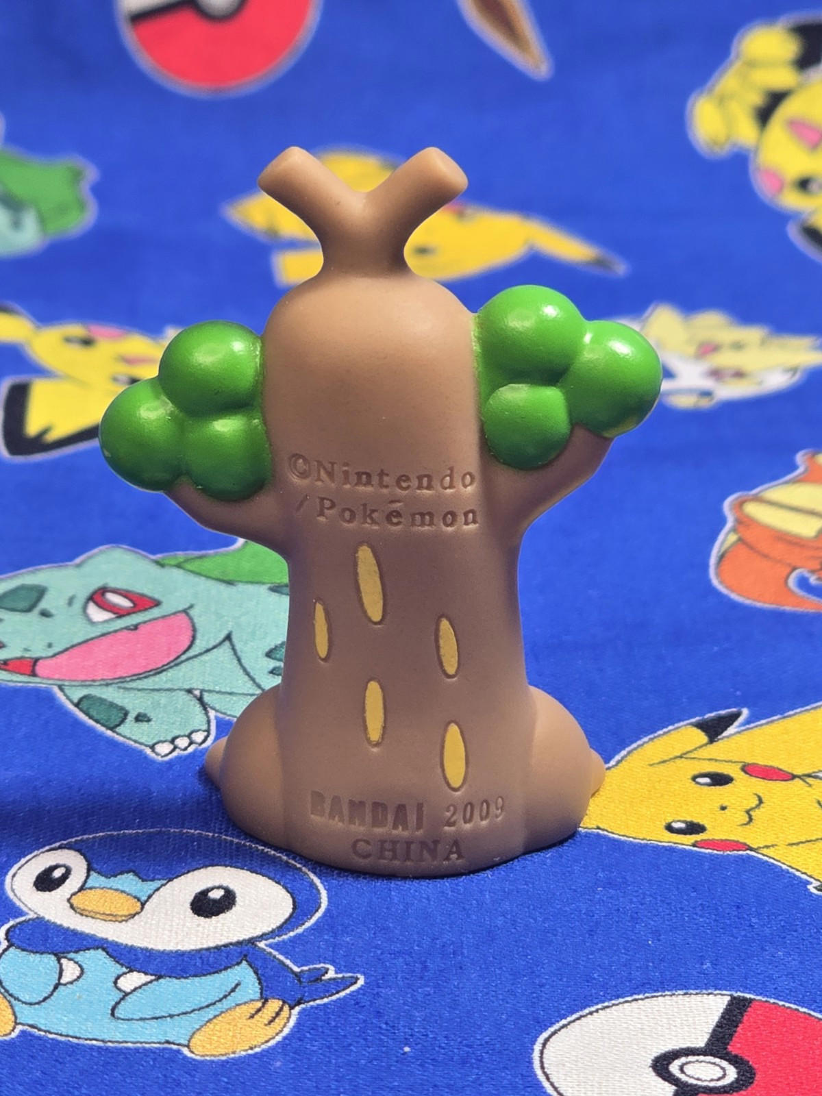 Pokemon Sudowoodo Figure Finger Puppet 2009 Nintendo Bandai PVC Japan USA Seller