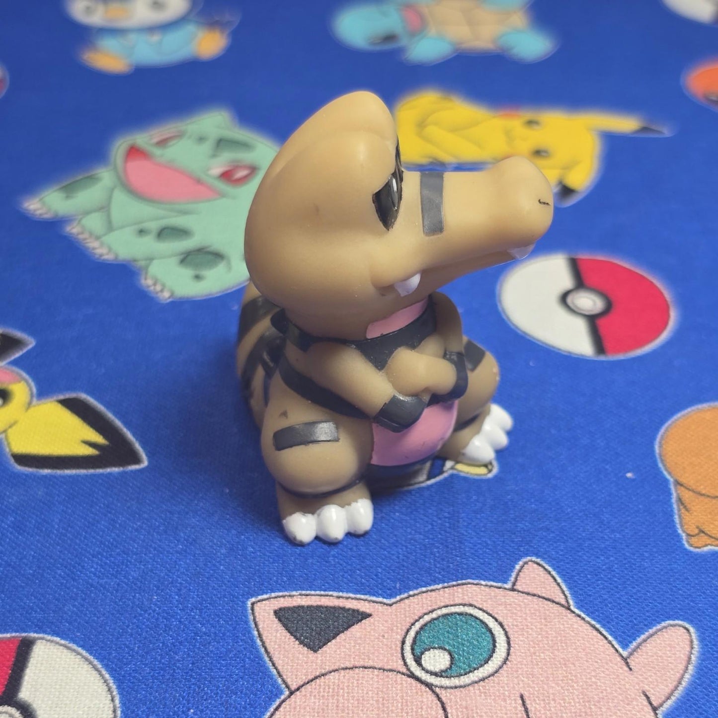 Pokemon Krokorock Figure Finger Puppet 2011 Nintendo Bandai PVC Japan US Seller