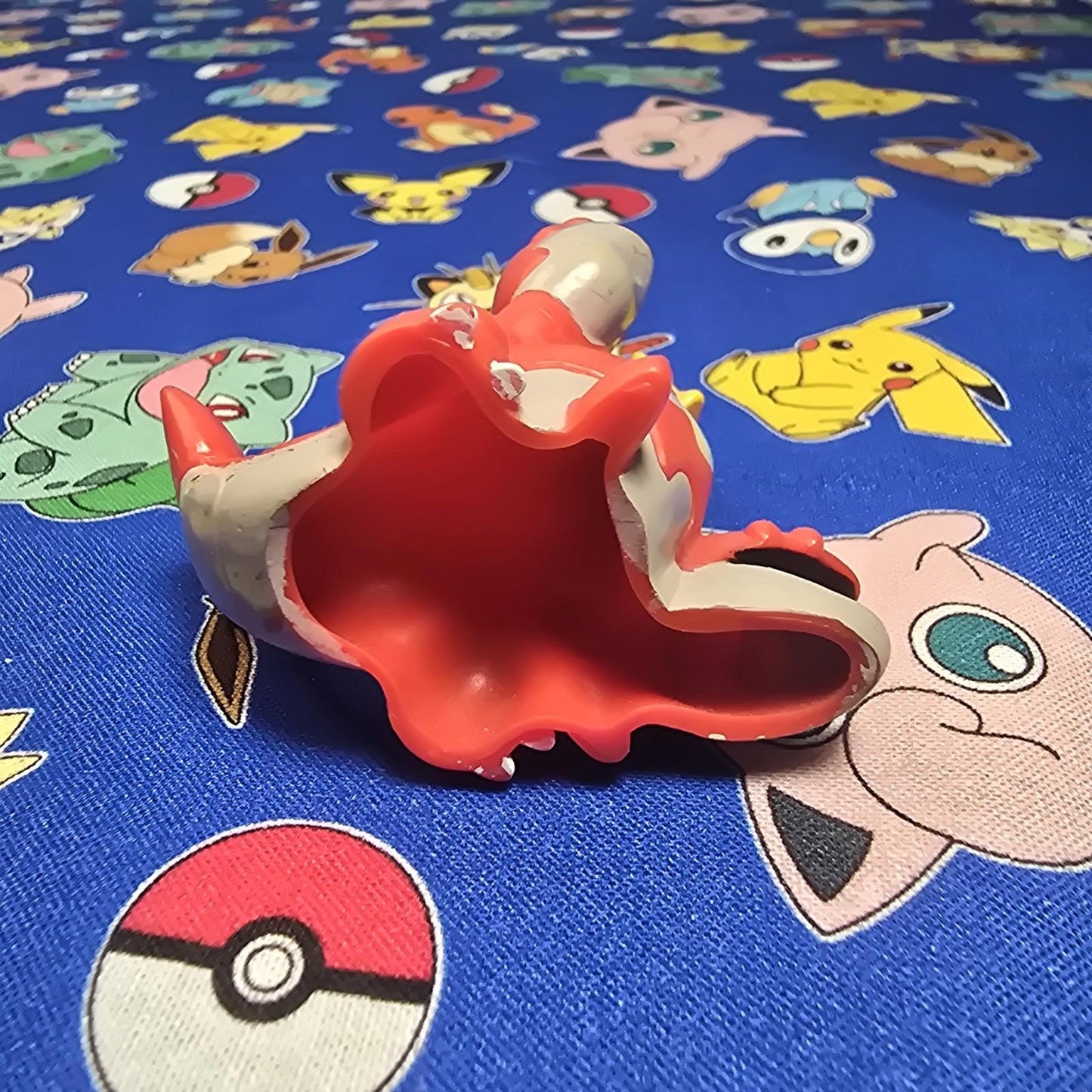 Pokemon Crawdaunt Figure Finger Puppet 2006 Nintendo Bandai PVC Vintage Japan US