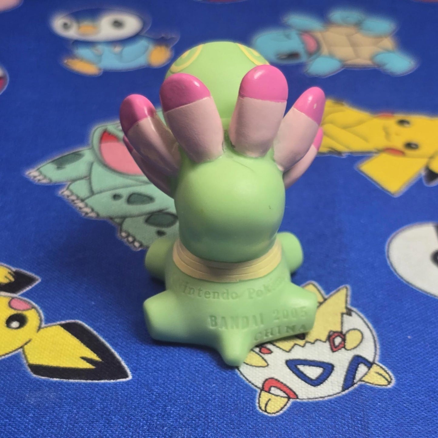 Pokemon Cradilly Figure Finger Puppet 2005 Nintendo Bandai PVC Vintage Japan US
