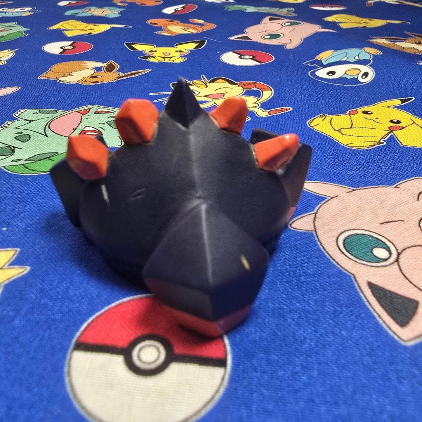 Pokemon Boldore Figure Finger Puppet 2011 Nintendo Bandai PVC Japan USA Seller