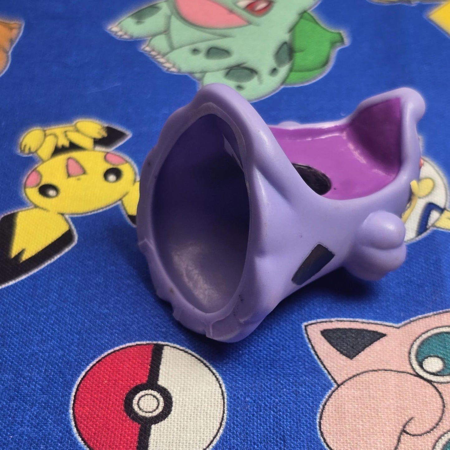 Pokemon Swalot Figure Finger Puppet 2005 Nintendo Bandai PVC Vintage Japan US