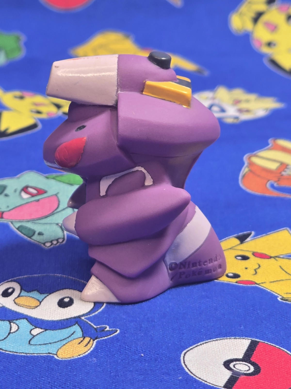 Pokemon Genesect Figure Finger Puppet 2012 Nintendo Bandai PVC Japan USA Seller