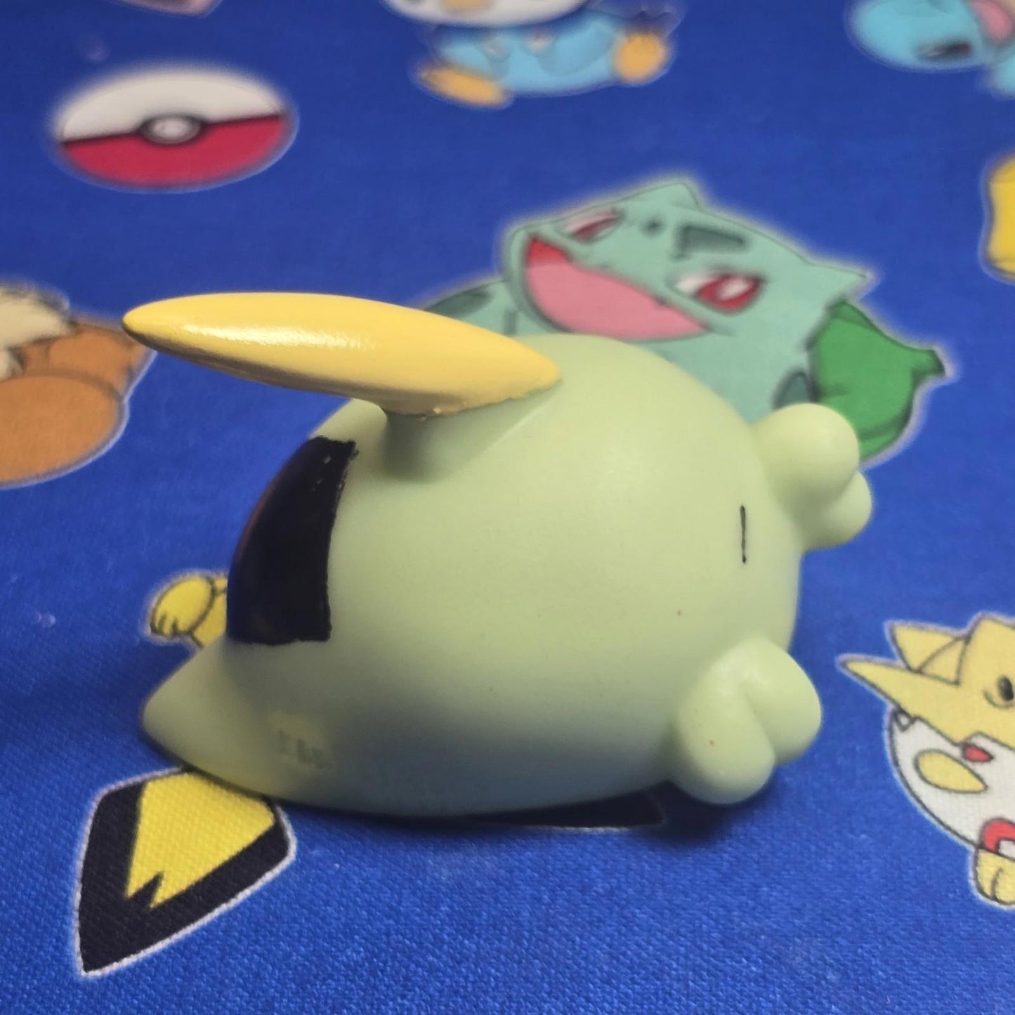 Pokemon Gulpin Figure Finger Puppet 2003 Nintendo Bandai Vintage PVC Japan USA
