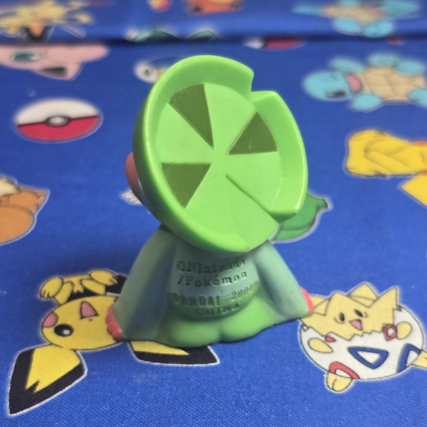 Pokemon Lombre Figure Finger Puppet 2004 Nintendo Bandai PVC Vintage Japan USA