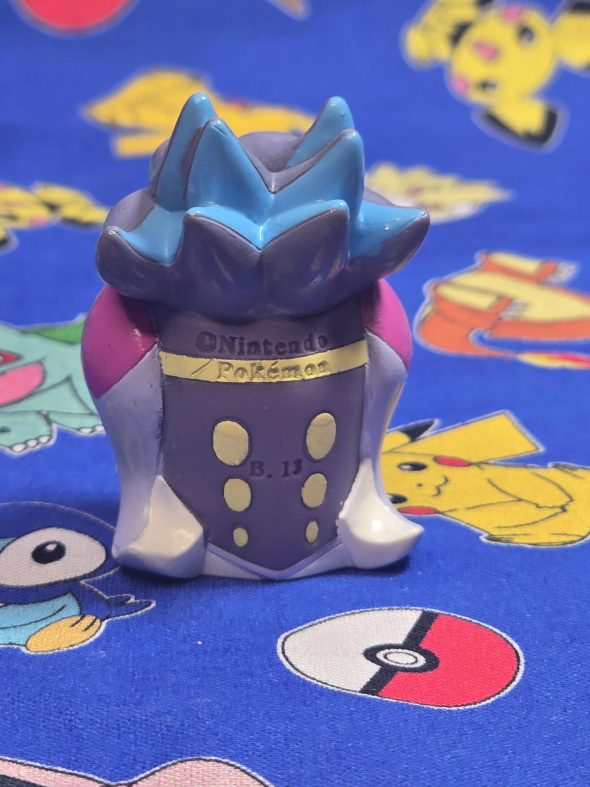 Pokemon Malamar Figure Finger Puppet 2013 Nintendo Bandai PVC Japan USA Seller
