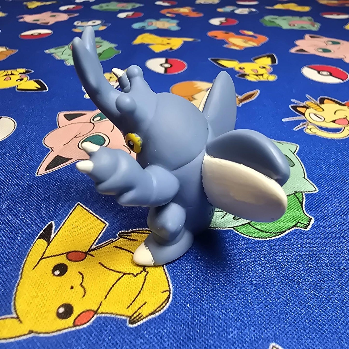 Pokemon Heracross Figure Finger Puppet 2009 Nintendo Bandai PVC Japan US Seller